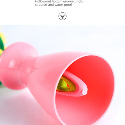 Brosse de nettoyage en forme de vase, pour évier, poêle,