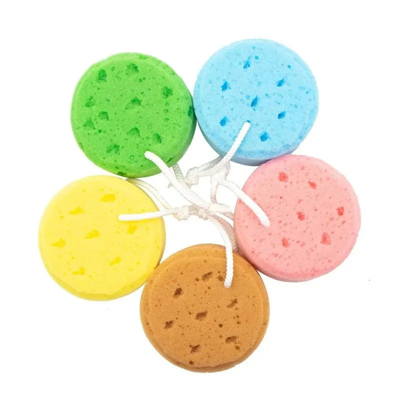 1 sponge scrubbing sponge honeycomb foaming bathing supplies soft exfoliation tools natural materials
