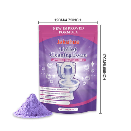 Nettoyant WC Auto-Activant Miracles Poudre Mousse Détartrante Détachant pour Toilettes