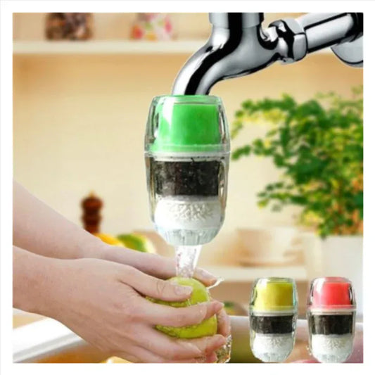 Household Kitchen Home Carbon Faucet Mini Tap Water Clean Filter Purifier Filtration Cartridge 21-23mm Filter Bamboo Charcoal