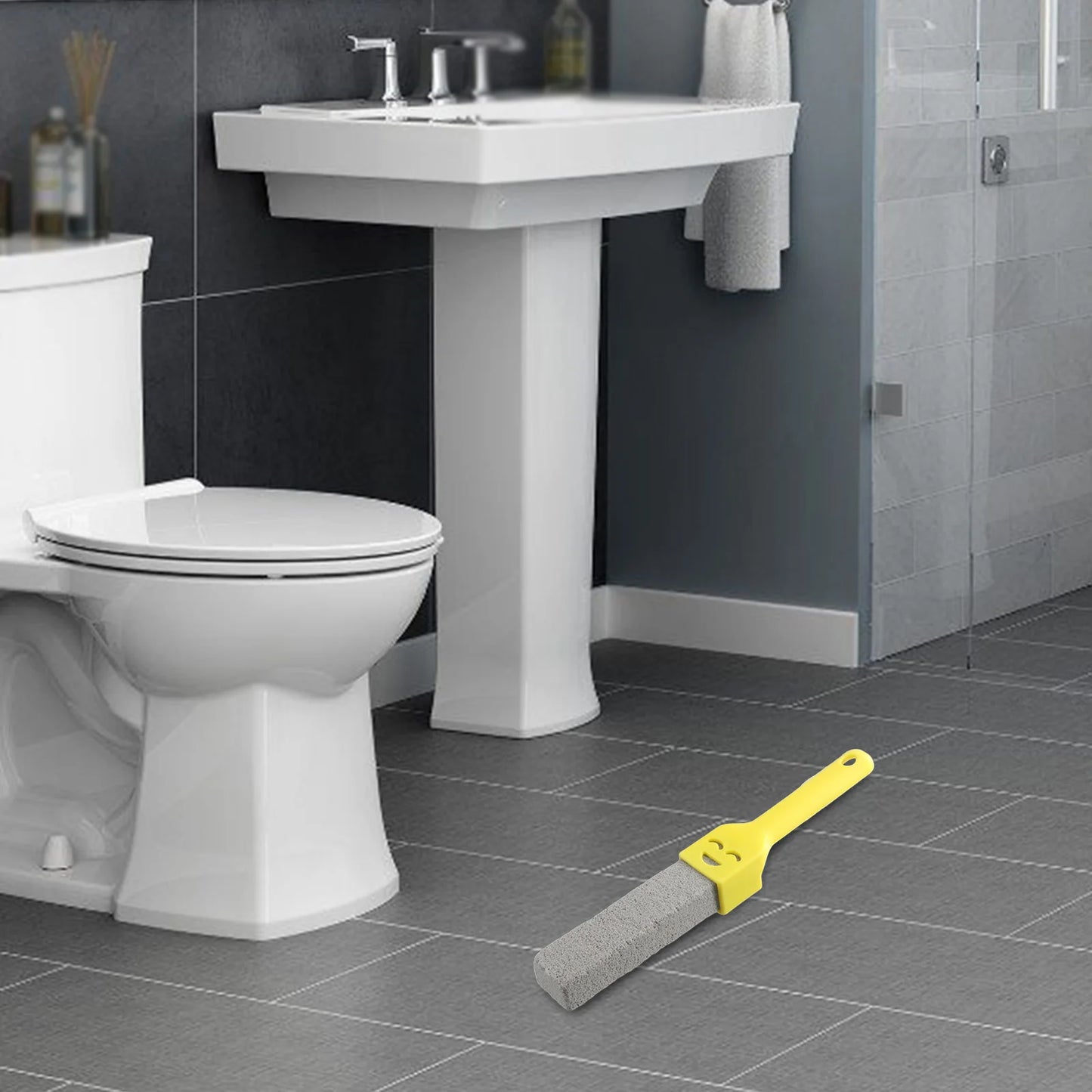 1PC Pumice Stone Cleaning Tool Seat Toilet Limescale Rust Stain Dirt Removal Brush Bathroom Tile Sink Household Washing Tools