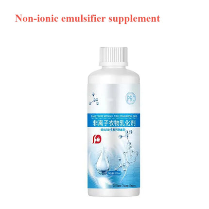 Détachant non ionique et émulsifiant robuste, polyvalent pour le nettoyage à sec - E-menage