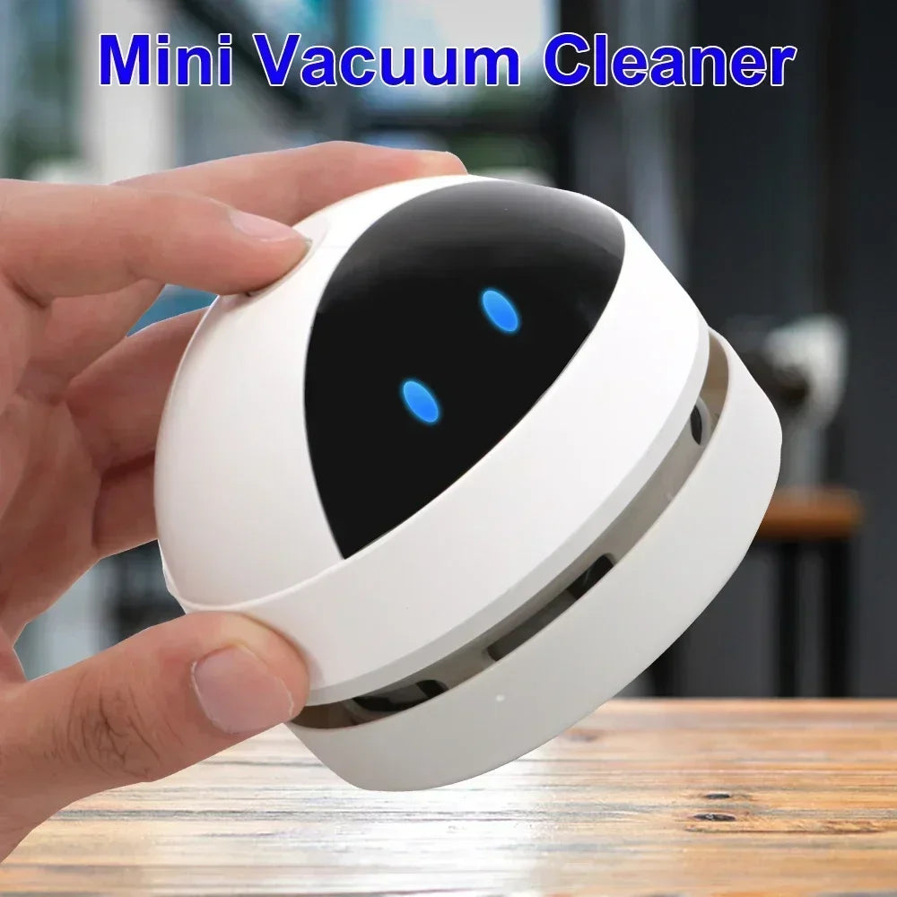 Desk Table Dust Vacuum Handheld Mini Vacuum Cleaner USB Table Sweeper Home Office Desktop Pencil Crumbs Cleaner Vacuum Cleaner