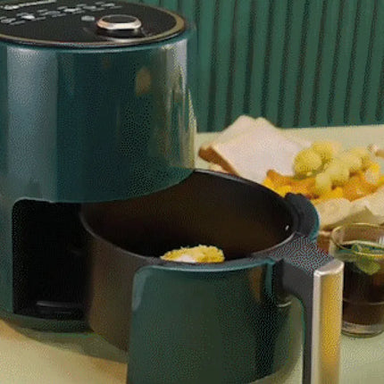 Friteuse à air chaud domestique sans huile et sans fumée, automatique, grande capacité, intelligente et multifonctionnelle
