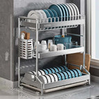 3 couches en acier inoxydable