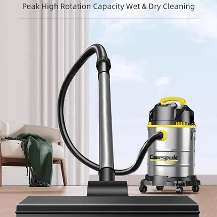 High-Power Vacuum Cleaner for Car Home Commercial Use Wet And Dry Large Suction Dust Collector Machine Shop Vacuum Bucket