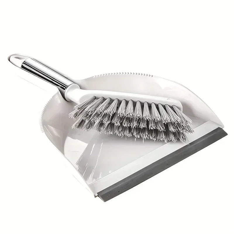 Mini Dustpan and Brush Set Hand Brush Dust Pan Table Cleaning Brush Sweep Broom for Home Computer Keyboard Desktop Table Clean