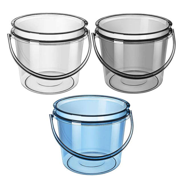 Water Bucket with Lid Water Pail Laundry Bucket Cleaning Bucket for Household - E-menage