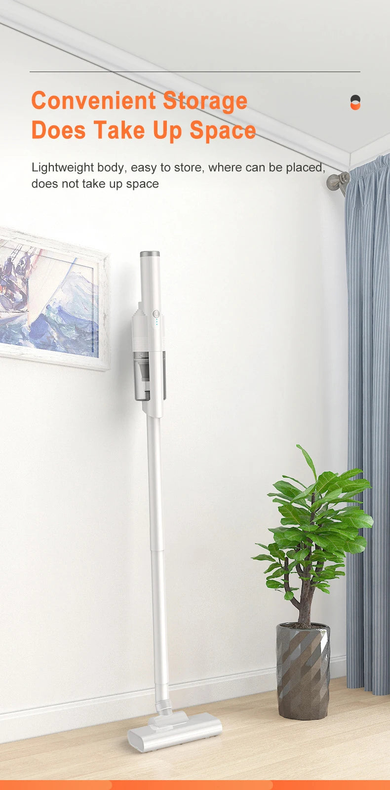 15000pa Multifunctional Vacuum Cleaner Handheld Powerful Suction HEPA Filter Wireless Vacuum Cleaner for Car Floor Household