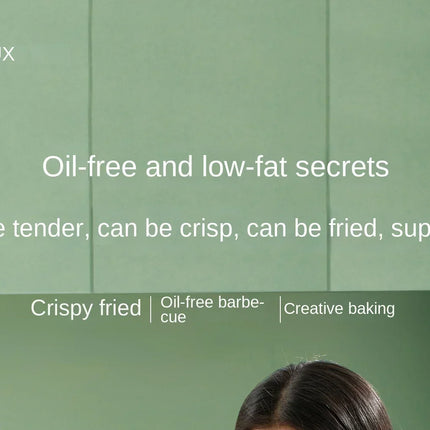 Friteuse à air chaud et four combinés 220 V AUX : multifonctionnels, entièrement automatiques, sans huile, faciles à nettoyer BD