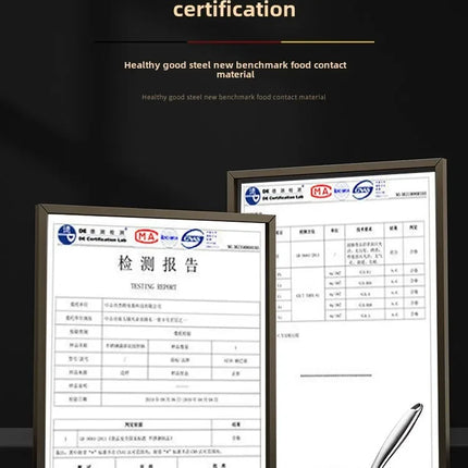 Poêle à frire en acier inoxydable antiadhésif, sans revêtement alvéolé, pour la cuisson des crêpes et autres préparations culinaires (gaz, induction, etc.).