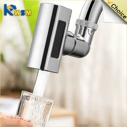 Small Flying Rain Faucet Kitchen Vegetable Washing Shower Faucet Four-speed Rotating Dishwashing Spout Faucet Waterfall Aerator