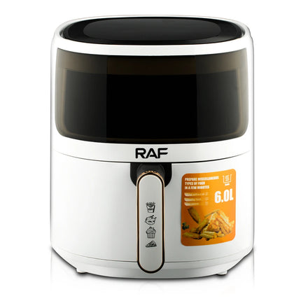Multifunctional 6L Air Fryer Oven Fryer Oil Free Electric Deep Digital Air Fryers With Visible Window