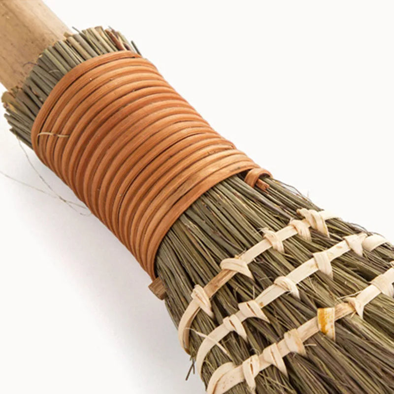 Japanese Style Broom With Short-Handle Sweeping Japanese Style Broom For Carpet Sweep Floor Cleaning Pet House Clean, Hair