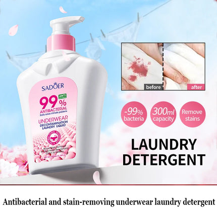 Deep-cleaning Laundry Detergent Antibacterial and Stain-removing Underwear Laundry Detergent Clean the Clothes Hypoallergenic