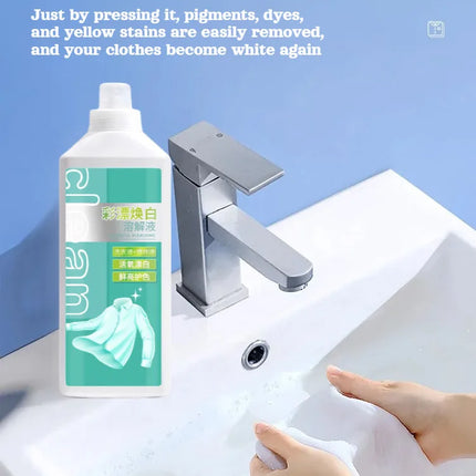 Lessive domestique blanchissante, oxygénée, anti-jaunissement - E-menage