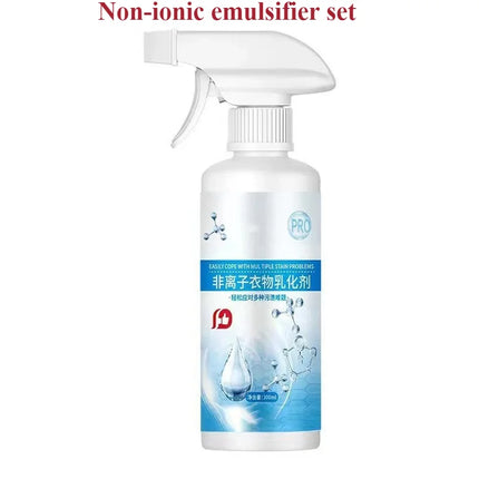 Détachant non ionique et émulsifiant robuste, polyvalent pour le nettoyage à sec - E-menage