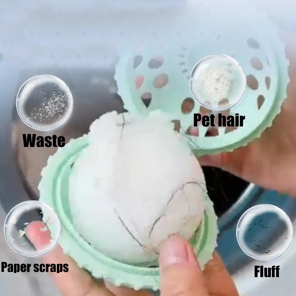 Reusable Laundry Balls Laundry Balls Non Detergent For Dryer Anti-Knot Home Cleaning Supplies For Families College Students - E-menage