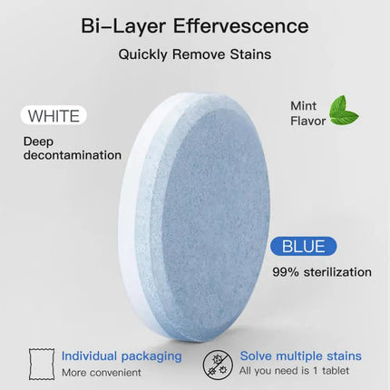 Pastilles Nettoyantes Effervescentes pour Bouteilles d’Eau &amp; Bouilloires – 24 Comprimés Détergents Puissants Anti-Odeurs