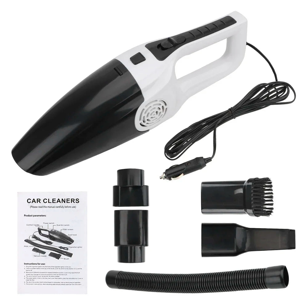 12V 120W Car Vacuum Cleaner Portable Wet And Dry dual-use Vacuum Cleaner Powerful Handheld Mini Vaccum Cleaners High Suction
