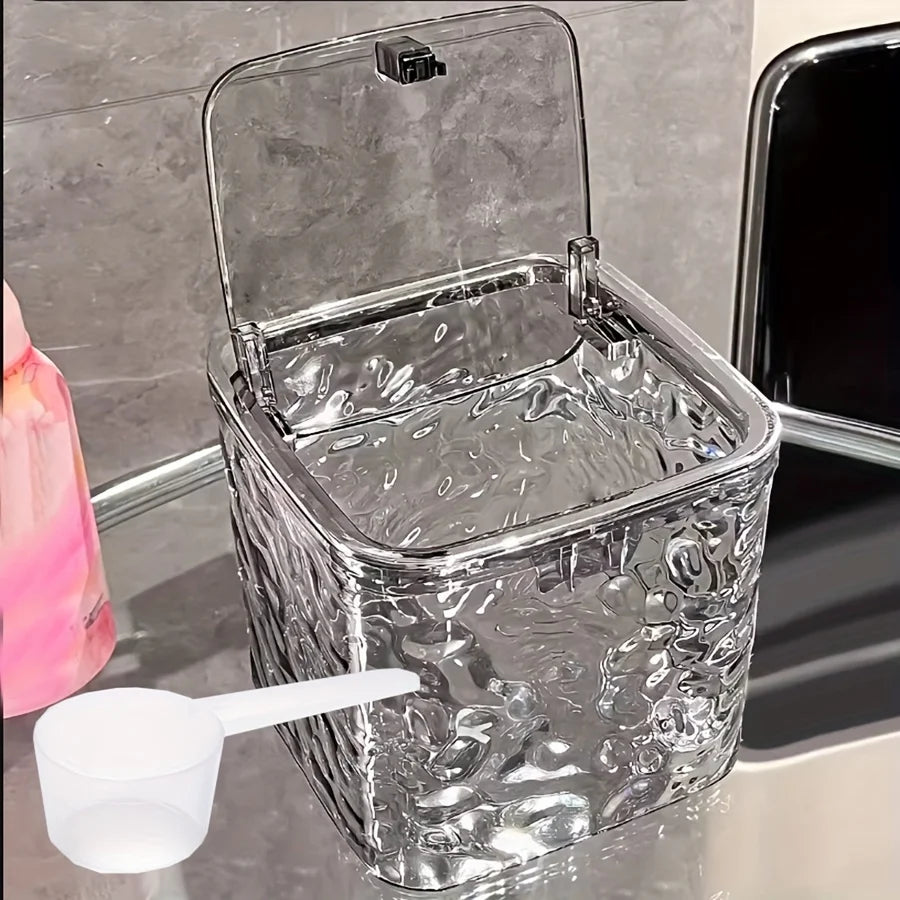 Conteneur pour dosettes de lessive, boîte de rangement pour lessive en poudre - E-menage