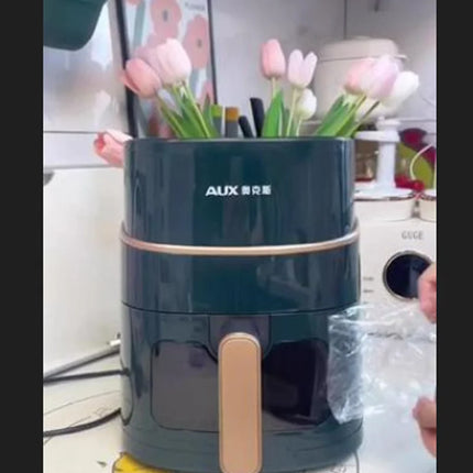 Friteuse à air chaud et four combinés 220 V AUX : multifonctionnels, entièrement automatiques, sans huile, faciles à nettoyer.