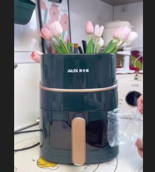 220V AUX Air Fryer and Oven Combo: Multifunctional, Fully Automatic, No Oil Technology, Easy-to-clean FC