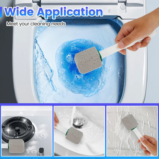 10PC Pumice Stone Toilet Bowl Cleaner Deep Decontamination Multipurpose Cleaning Brush Tile Sink Bathtub Stain Remove Clean Tool
