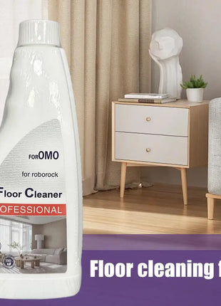 Solution de Nettoyage Antibactérienne pour Sols Roborock 480 ml – Nettoyant Liquide Concentré Haute Efficacité Compatible S8 Pro Ultra, S7 MaxV Ultra, Dyad et S7 | Séchage Rapide, Sans Traces