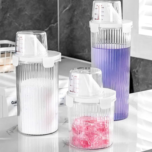 Distributeur de lessive transparent - E-menage