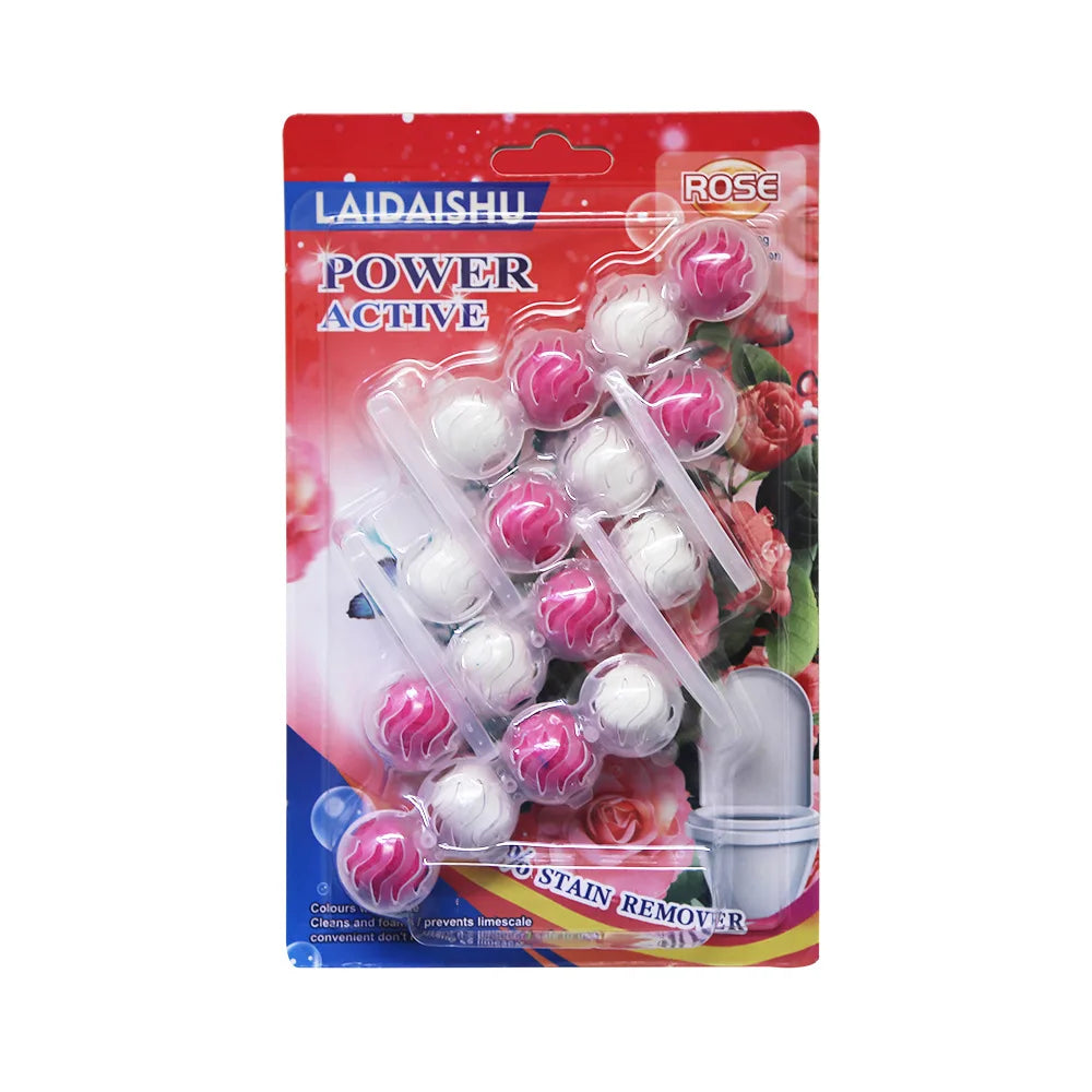 16/12/8//4Pcs Toilet Cleaner Home Fragrance Cleaning Supplies Drain Toilet Hanging Detergent Balls Bathroom WC Perfume Freshener