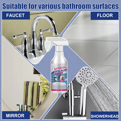 5-1pcs Bathroom Descaler Foam Cleaner Powerful Stubborn Stains Cleaner Bathtub Toilet Glass Washbasin Descaling Cleaning Spray