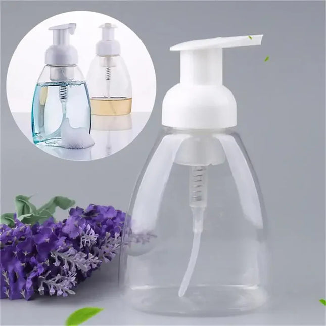Bouteille en plastique de 300 ml avec pompe à mousse