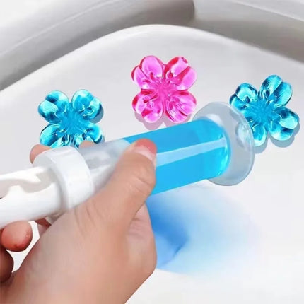 Seringue en Fleur de Gel Nettoyant WC