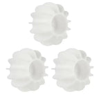 3 pièces blanches