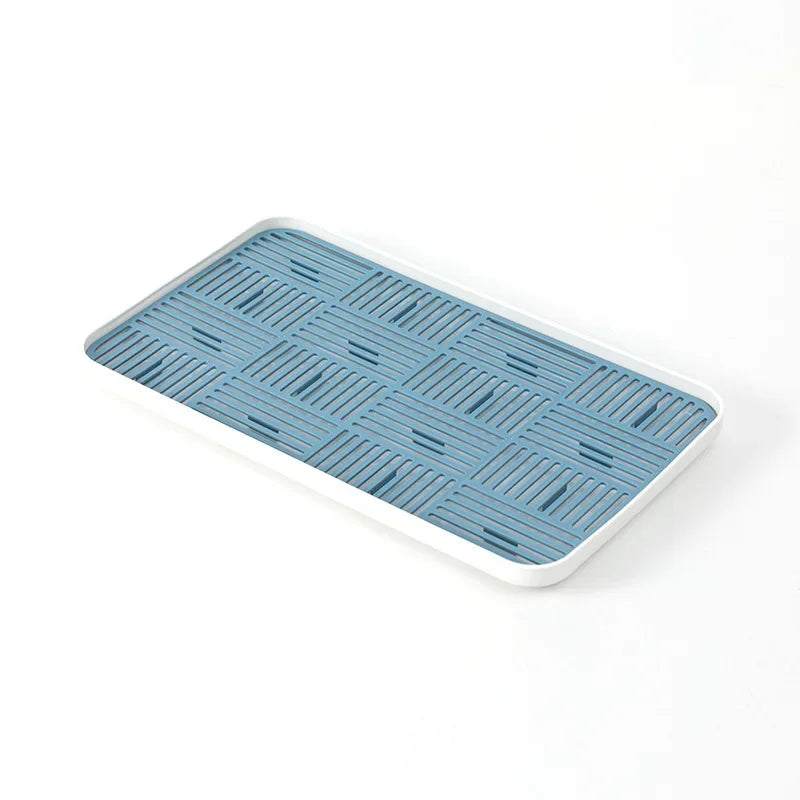Plastic Drain Rack Dish Cup Drainer Dryer Tray Sink Dinnerware Drying Rack Worktop Kitchen Organizer Water Filter Tray Shelf