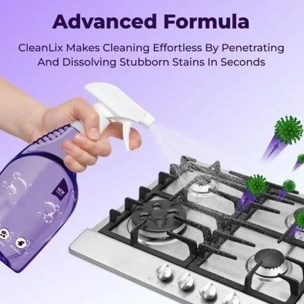 Nettoyant Cleanlix pour plastique, nettoyage en profondeur, tout-en-un