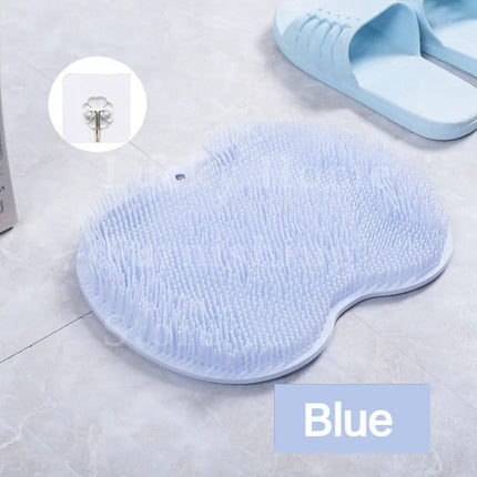 Éponge de bain exfoliante en silicone pour les pieds