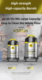 3300W Industrial Wet Dry Vacuum Cleaner Three-In-One Strong Suction Suitable for Home Garage Workshop