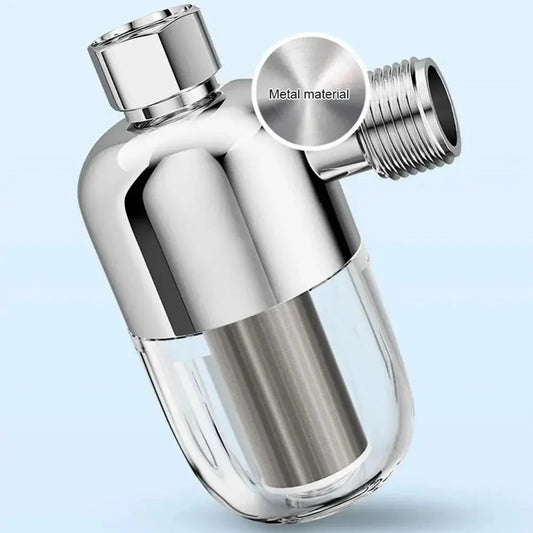 Full Copper Pre Water Filter Stainless Steel Transparent Water Purifier Anti-scaling 4 Points Spray Head Washing Machine