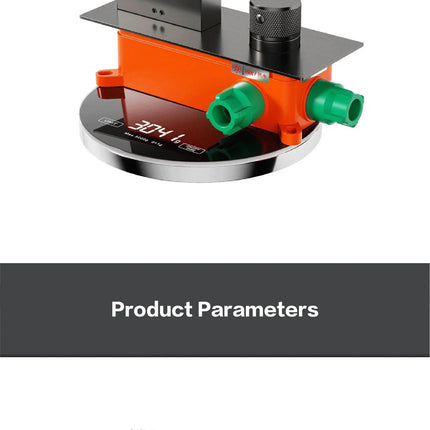 Robinet de salle de bain mural de luxe en laiton gris anthracite avec affichage numérique LED. Robinet de salle de bain monocommande avec eau chaude et froide intégrée.