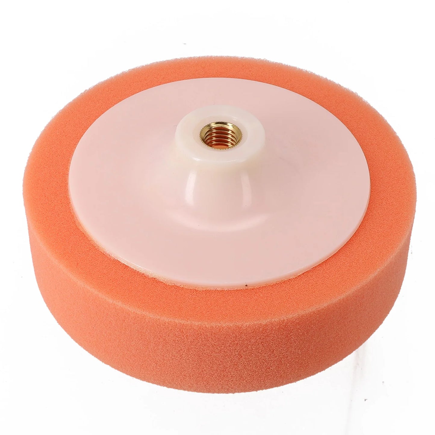 Sponge  Polishing Sponge 6'' 150mm Foam Buff Backing Plate Orange Polishing Cushion Pattern Wholesale