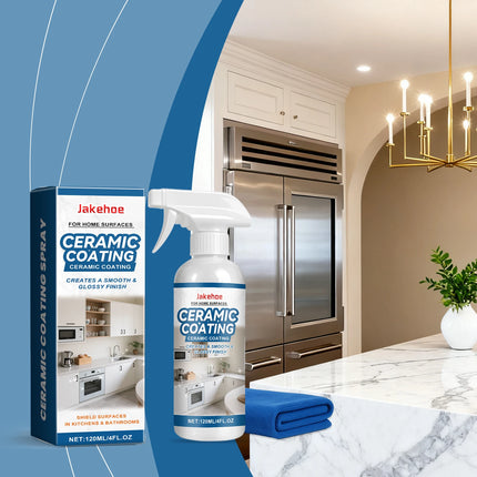 Kit de revêtement céramique en spray pour carrelage de cuisine et de salle de bain - E-menage