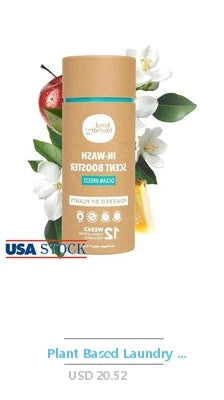 Eco-Friendly Bio-Liquid Laundry Detergent 80 Loads Concentrated Gentle Hypoallergenic Vegan Pet Safe Signature Scent Clean