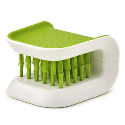 Brosse de nettoyage double face pliable en U