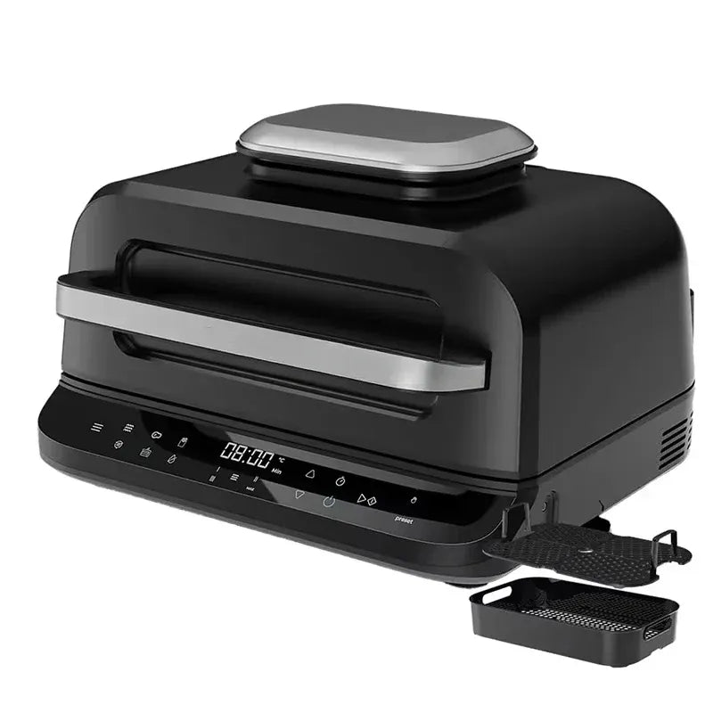 Indoor Air Fryer Grill Kitchen Appliances Party Cafe Home Non-oil Bake Air Crisp Roast Bake Broil Dehydrate Pizza Air Fryer