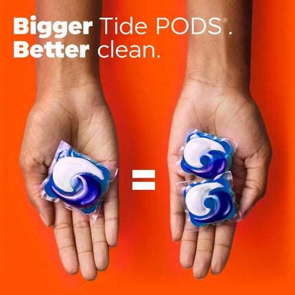 Powerful 4-in-1 Laundry Detergent Pods with Febreze Odor Eliminators Tough Stain and Odor Fighting Formula Active Fresh Scent 45