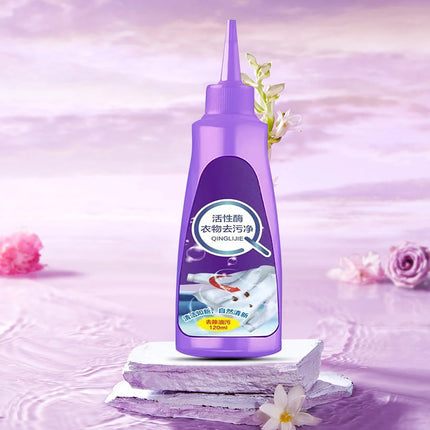 120ml Laundry Stain Remover Odour Remover Active Enzyme Cleaning Agent For Underwear Bra Pants T-shirt Cleaning Supplies