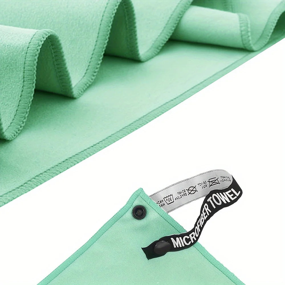 1 Piece Outdoor Sports and Fitness Quick Dry Towel / Sweat Absorbent Quick Dry Towel / Outdoor Hiking Towel /Microfibre Towel