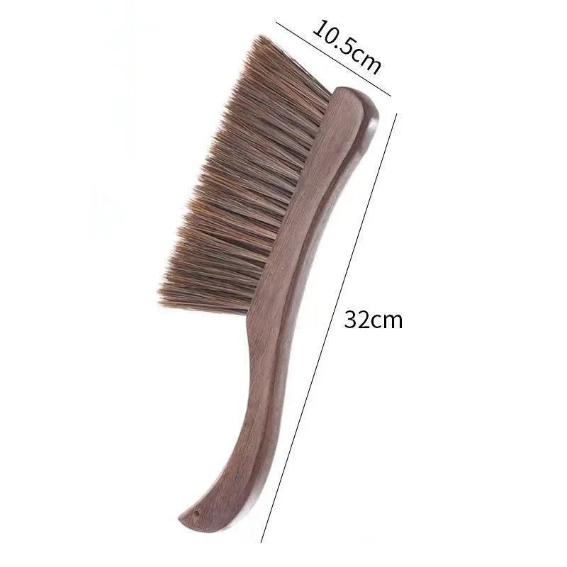 Soft bristle anti-static household cleaning broom with long handle, bedroom brush on the bed, carpet magic tool, dust removal